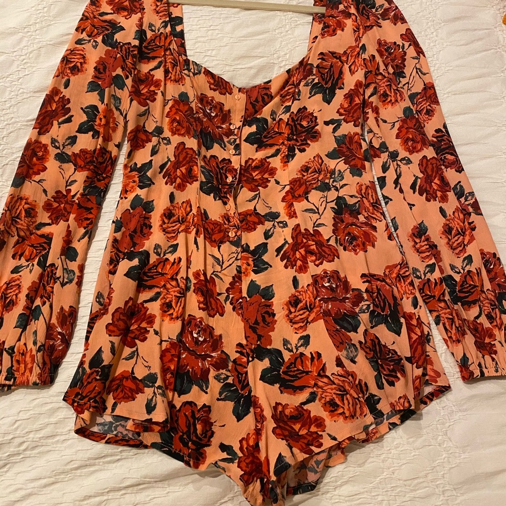 Beach Riot Rose Romper